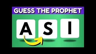 Guess The Prophets From Scrambled Letters
