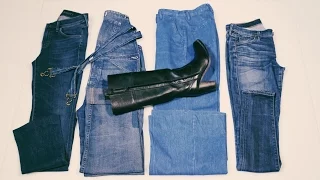 Jeans und Stiefel – rein oder raus?