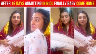 Balika Vadhu Actress Neha Marda And Her Premature Baby Girl Grand Welcome At Her Sasural