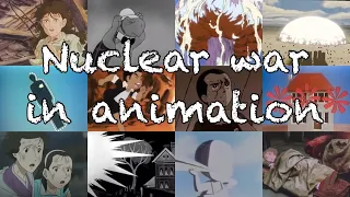 Nuclear war in animation (music edit; Human Behaviour, Bjork) (warning for mild horror)
