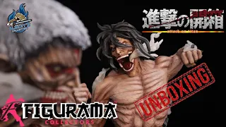 『進撃の巨人』Figurama Collectors Attack on Titan Eren Titan Vs Armored Titan Review 進擊巨人 Vs 鎧之巨人 開箱 vol.8