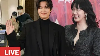 LEE MIN HO SURPRISED KIM GO EUN AT BAEKSANG ARTS AWARD RED CARPET TODAY!