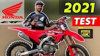 NEW 2021 Honda CRF450R TEST