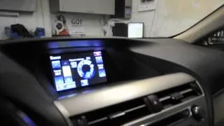 Lexus RX450H - автозапуск на гибриде