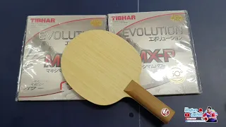 Review Air Original Zlc Premium Blade With Tibhar Evolution MX-P 50°+ MX-P Full System | PPTB