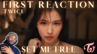 FRESH SHOCKING!!!🤯FIRST EVER REACTION TO "SET ME FREE" By TWICE!!!