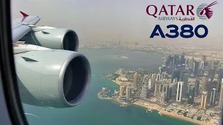 🇶🇦 Doha DOH - Paris CDG 🇫🇷 Qatar Airways Airbus A380 [FULL FLIGHT REPORT] FIFA World Cup 2022