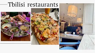 My favorite restaurants in Tbilisi, Georgia 2022