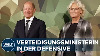 ZÄHE ZEITENWENDE: Kanzler brüskiert - Versteht Verteidigungsministerin Lambrecht das Militär nicht?