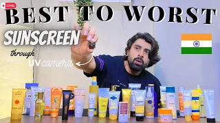 Your Favourite Sunscreen FAILED UV Camera Test | Best To Worst Sunscreen In India | Mridul Madhok