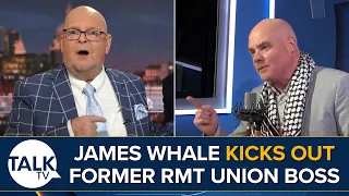 "Britain Is A Terrorist State!" | James Whale Kicks Former RMT Boss Out Of Studio