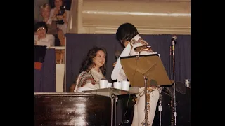 On 02/21/77 -Elvis Presley surprised Terri Alden and asked her to come on stage and play the piano.