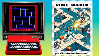 PIXEL RUNNER - Nouveau jeu pour ordinateurs Alice 32 & 90