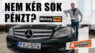 Passatot akart, Mercedes lett belőle – Mercedes C200 CDI T (2008) –MűhelyPRN 147.