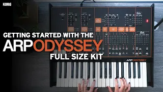 Getting Started with the ARP Odyssey Full Size Kit