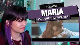 RETIRED DANCER'S REACTION+REVIEW: HWASA "Maria" M/V+Performance Video!