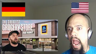 American Reacts TO German Supermarket ALDI The Best Grocery Store On Earth