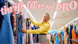 how to ACTUALLY thrift like a pro ✨ the ULTIMATE beginners guide to thrifting ✨