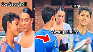 Soy Georgina!! Cristiano Jr Conversation with Georgina Rodriguez 💖😍🗣️|Mother💕| #cr7jr#georgina#love