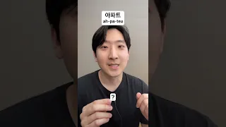 Guess these English words in Korean accent🇰🇷 #shorts