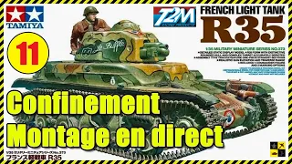 🏆 PlastikDream: Confinement - Montage en direct R35 Tamiya - 11