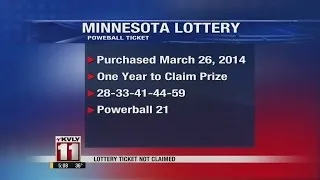 Unclaimed $1 Million Lottery Ticket Will Expire Thursday