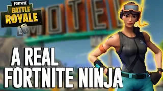 A Real Fortnite Ninja! - Fortnite Battle Royale Gameplay - Ninja