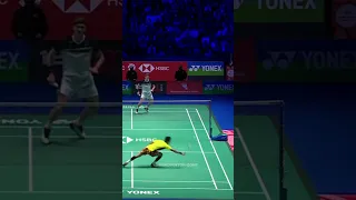 Axelsen 416 kph smash against Lakshya Sen #viktoraxelsen #badminton