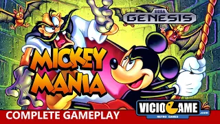 🎮 Mickey Mania (Mega Drive) Complete Gameplay