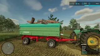 FS22 Lost World Start From Scratch | EP 18 A Few More Trees and Loads of Silage