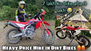 Aba Nepal ma Dirt Bike Kinna Na sakine vo 😭 CRF 300L & Husky Ride | Shocking Price of RM 250 !!!