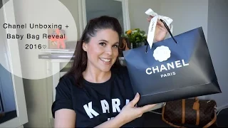Chanel Unboxing + Baby Bag Reveal 2016♡