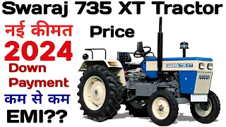 Swaraj 735 XT Tractor Price 2022 On Road Price🔥 DownPayment🔥LoanEMI Features सही जानकारी हिंदी में