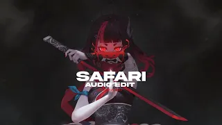 Safari - Serena [edit audio]