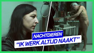 Ryanne belt aan bij naakte kunstenaar Kees | Nachtdieren | NPO 3 TV