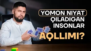 Yaxshi niyat qilish xavfli? | Yomon niyatning foydali taraflari!