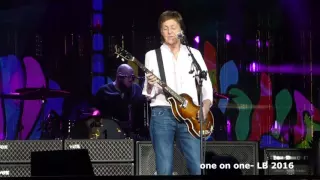 One on one - Paul McCartney en Madrid 2-6-16