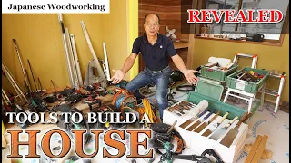 All the Carpentry Tools Used to Build a House. Total 15,000 USD
