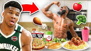 Eating The Giannis Diet & Workout For 24 Hours!