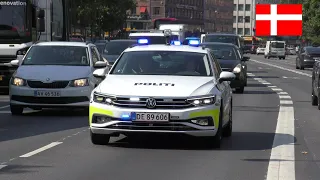 [DENMARK] - Fire departement, Police, Ambulance & Emergency Doctor responding in Copenhagen!