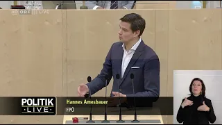 Hannes Amesbauer - Volksbegehren "Ethik für alle" - 15.12.2021