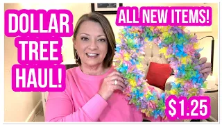 DOLLAR TREE HAUL | FANTASTIC FINDS | $1.25 | NEW ITEMS | WOW | I LOVE THE DT 😁