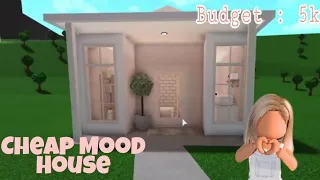 Bloxburg | Cheap Mood House Build | Budget : 5k