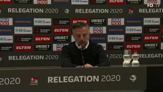 FCI.TV Die Pressekonferenz nach dem Relegationsrückspiel gegen Nürnberg