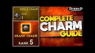 5K PLAT IN 1 DAY OFF CHARMS - F2P PLAYERS MUST WATCH! DIABLO: IMMORTAL - COMPLETE CHARM GUIDE