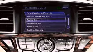 2015 NISSAN Pathfinder - SiriusXM® NavWeather™ (if so equipped)