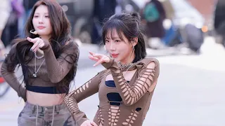 240317 퍼플키스 (PURPLE KISS) 도시 (DOSIE) -Zombie 4K 직캠 신촌 fancam