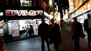 Tokyo Side Street at Night