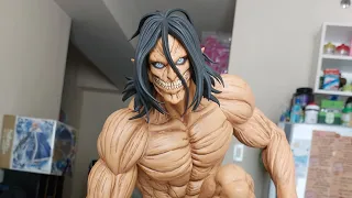 Good Smile Company: Pop Up Parade XL - Eren Titan Statue (Unboxing)