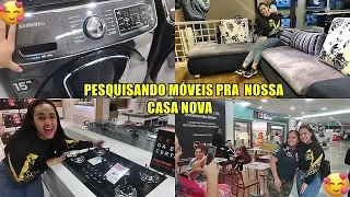 ESCOLHENDO OS MÓVEIS PRA NOSSA CASA NOVA | DIÁRIO CASA NOVA